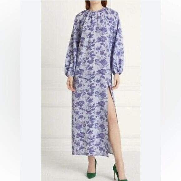 NWT Hill House Cottage The Simone Maxi Dress Tonal Lilac Medium - Picture 1 of 13